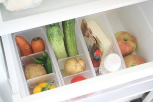 [카라멜샵]재팬스탠드멀티야채보관 케이스 냉장고정리