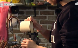 [카라멜샵] 카페법랑머그(2color)효리네 민박 머그컵